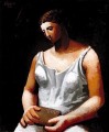 白衣の女 1922年 パブロ・ピカソ
